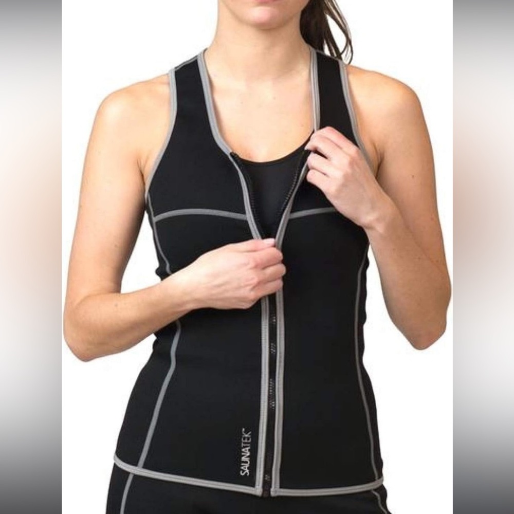Women's Sauna Sweat Suit Vest for Exercise and Heat Training, Neoprene